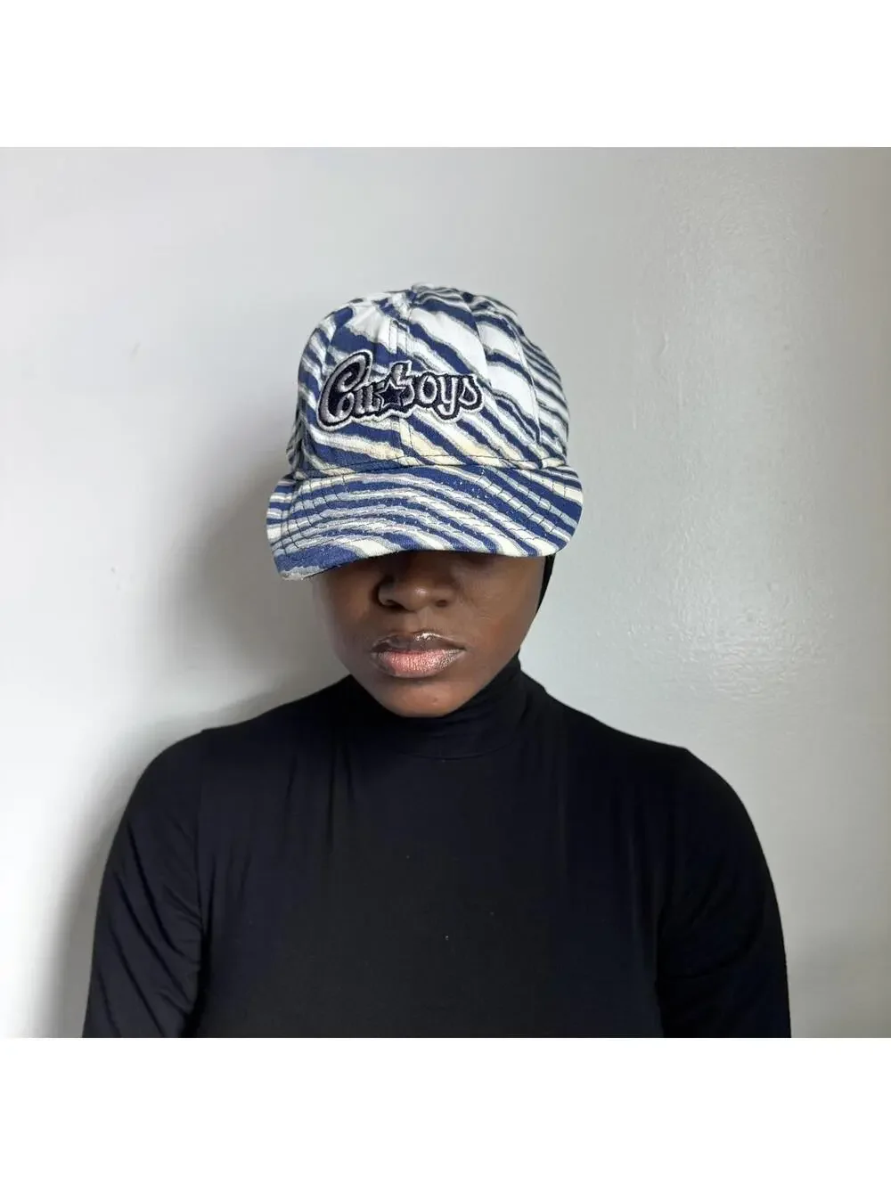 Vintage Zubaz Dallas Cowboys snapback hat